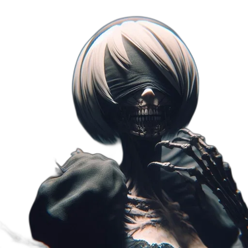 mask, face, creature, robot transparent PNG cut-out