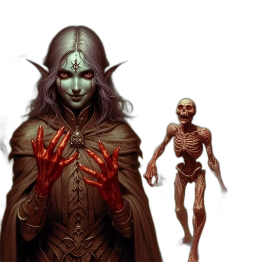 concept art, fantasy art, comic book art, 3d render transparent PNG cut-out
