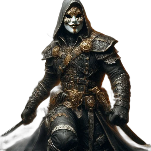 mask, sword, face, weapon transparent PNG cut-out