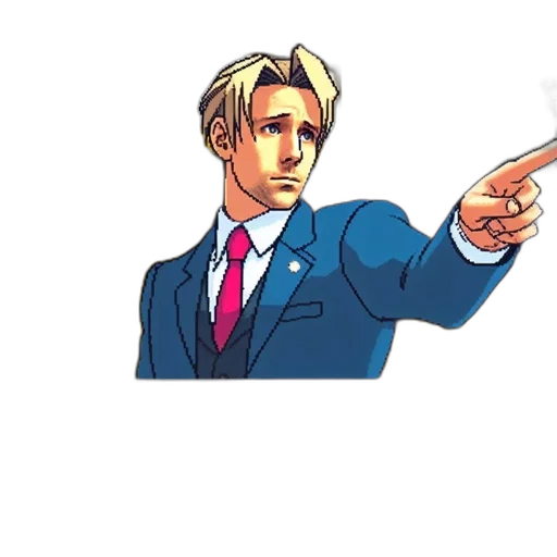 staff, weapon, jacket, pixel art transparent PNG cut-out