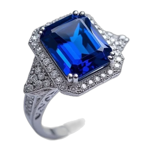 jewelry, crown, blue, sapphire transparent PNG cut-out