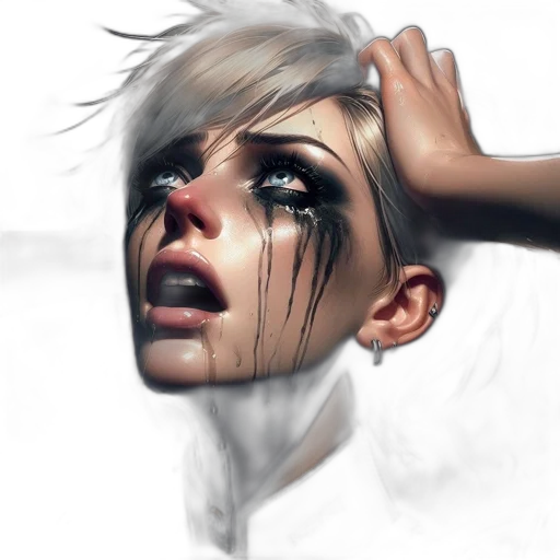 face, mask, photorealistic, concept art transparent PNG cut-out