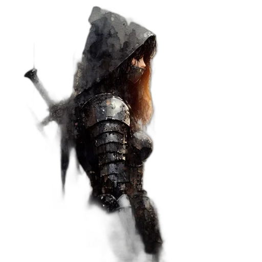 dragon, sword, weapon, creature transparent PNG cut-out