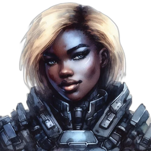 face, robot, concept art, comic book art transparent PNG cut-out