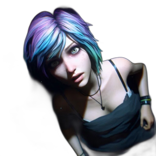 face, staff, robot, hair transparent PNG cut-out
