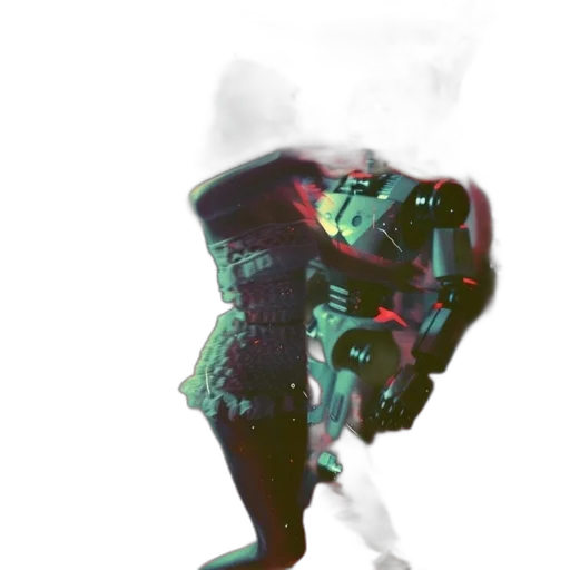robot, weapon, mask, dragon transparent PNG cut-out