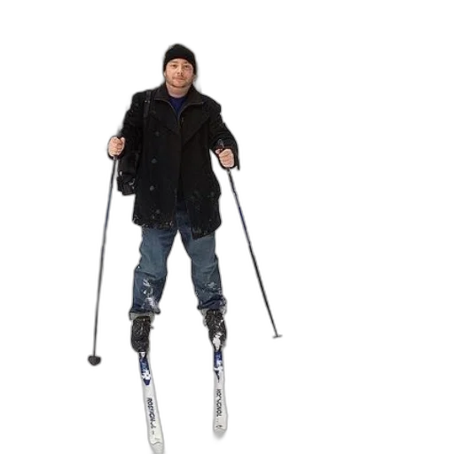 staff, man, black, coat transparent PNG cut-out