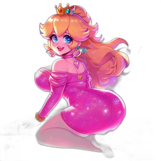 crown, dress, concept art, watercolor transparent PNG cut-out