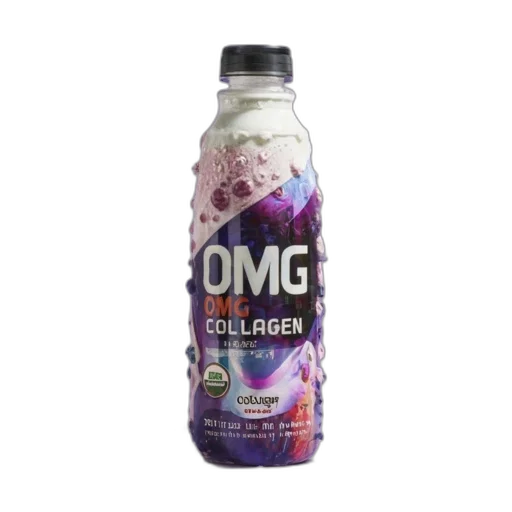 bottle, food, dress, 3d render transparent PNG cut-out