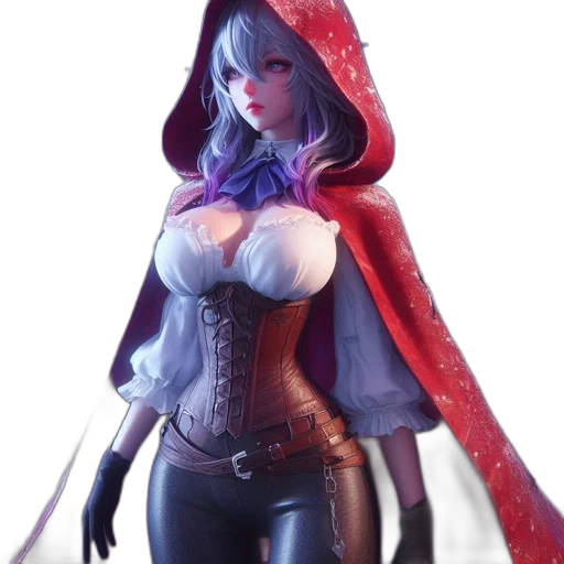 jacket, dress, fantasy art, concept art transparent PNG cut-out