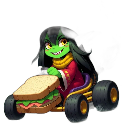 food, car, creature, animal transparent PNG cut-out