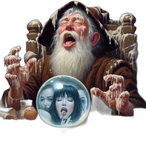 fantasy art, concept art, photorealistic, aged transparent PNG cut-out