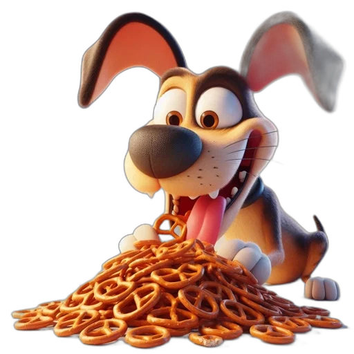 food, animal, staff, 3d render transparent PNG cut-out