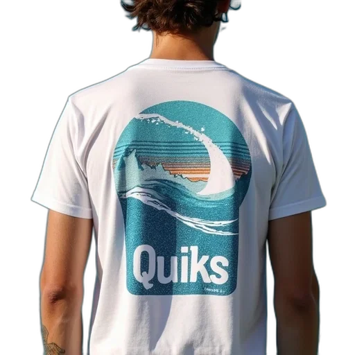vaporwave, shirt, says, quiks transparent PNG cut-out