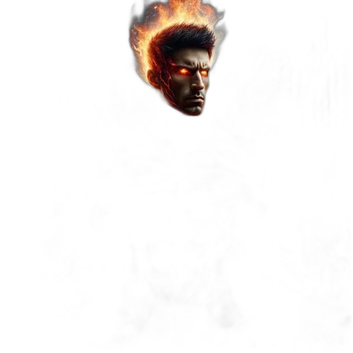 mask, face, dragon, staff transparent PNG cut-out
