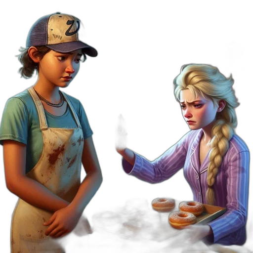 staff, hat, food, concept art transparent PNG cut-out