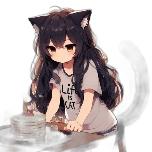 staff, dress, animal, weapon transparent PNG cut-out