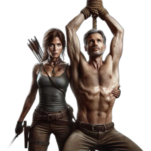 concept art, fantasy art, comic book art, photorealistic transparent PNG cut-out
