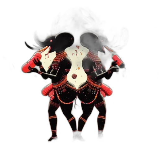 mask, jacket, robot, concept art transparent PNG cut-out