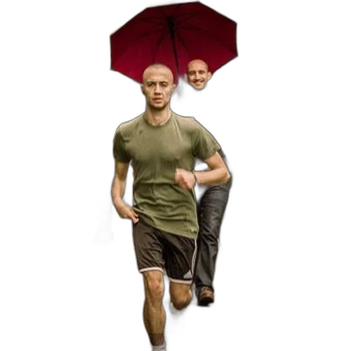 umbrella, jacket, staff, concept art transparent PNG cut-out