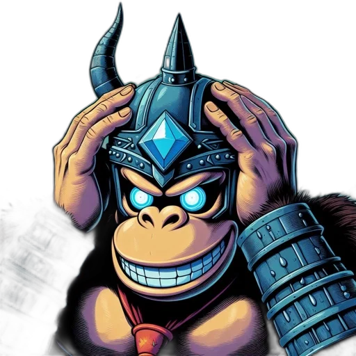mask, crown, comic book art, concept art transparent PNG cut-out