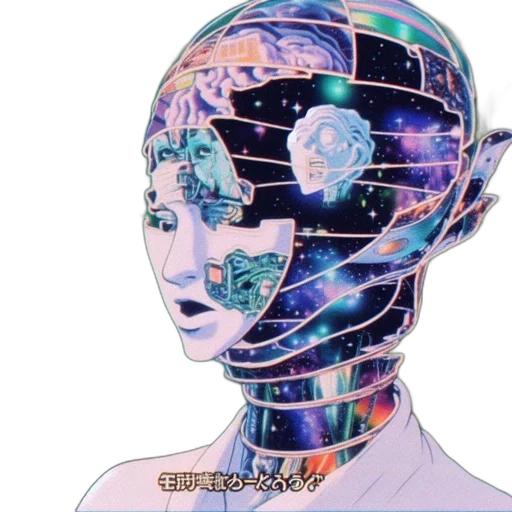 robot, mask, face, crown transparent PNG cut-out