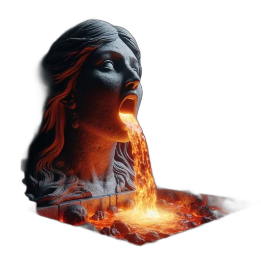 face, mask, hair, concept art transparent PNG cut-out