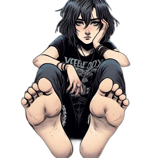 shoes, comic book art, anime, cartoon transparent PNG cut-out