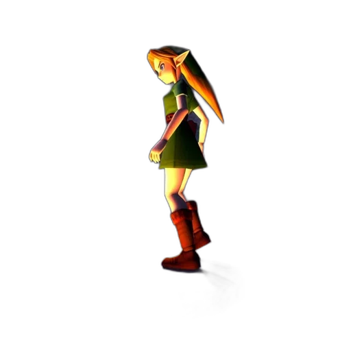 dress, staff, weapon, hat transparent PNG cut-out