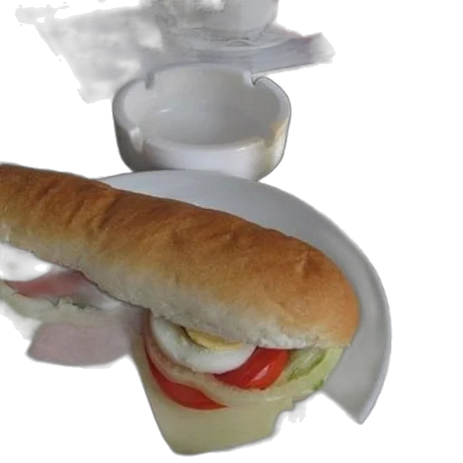 food, weapon, 3d render, photorealistic transparent PNG cut-out