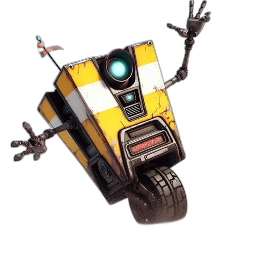 robot, weapon, staff, animal transparent PNG cut-out
