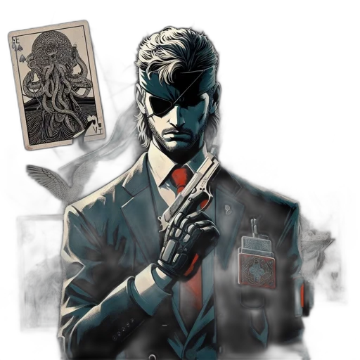 jacket, mask, concept art, comic book art transparent PNG cut-out