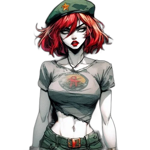staff, weapon, jacket, hat transparent PNG cut-out