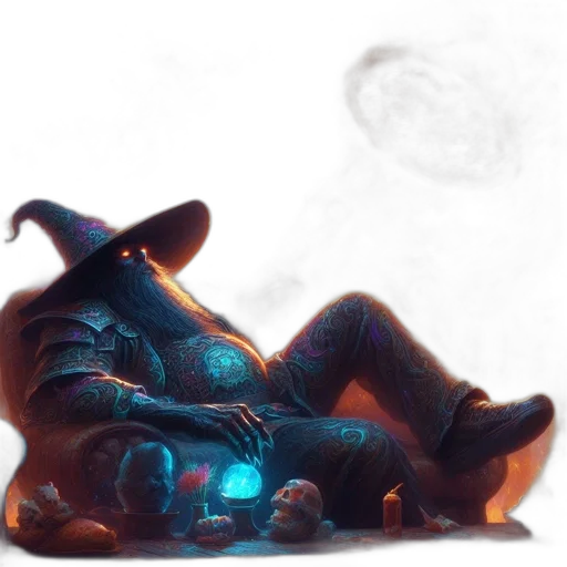 dragon, creature, mask, crown transparent PNG cut-out