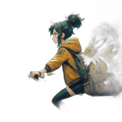 dragon, jacket, weapon, concept art transparent PNG cut-out
