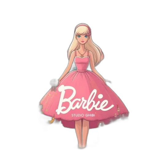dress, cartoon, 3d render, concept art transparent PNG cut-out