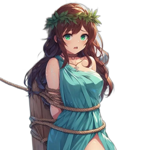 dress, staff, sword, weapon transparent PNG cut-out