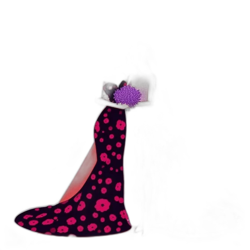 shoes, dress, flower, hat transparent PNG cut-out