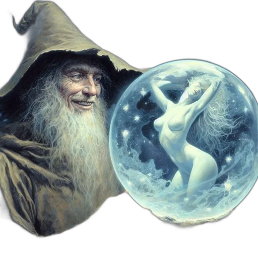 fantasy art, concept art, photorealistic, oil painting transparent PNG cut-out