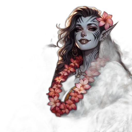 fantasy art, concept art, watercolor, pixel art transparent PNG cut-out