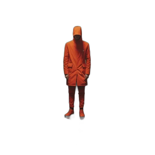jacket, dress, mask, creature transparent PNG cut-out
