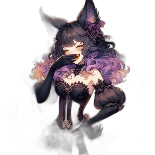 creature, mask, staff, dress transparent PNG cut-out