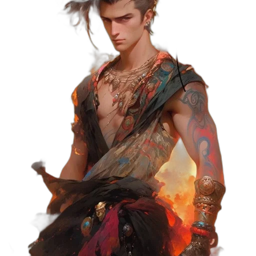 dragon, staff, sword, weapon transparent PNG cut-out