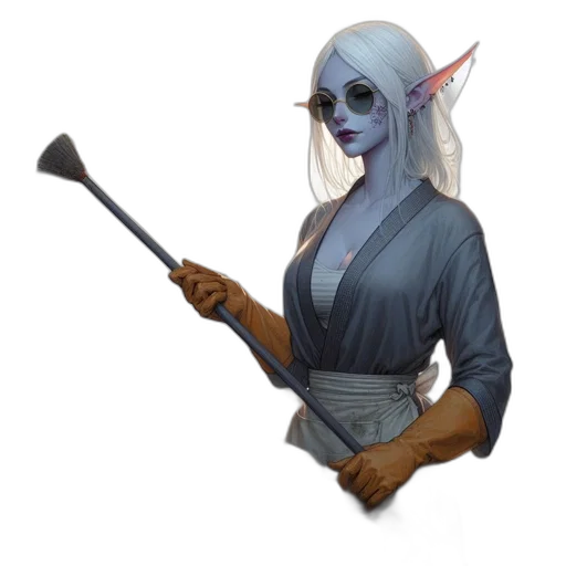 staff, weapon, mask, fantasy art transparent PNG cut-out