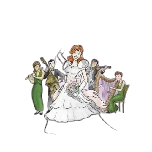 dress, jewelry, crown, staff transparent PNG cut-out