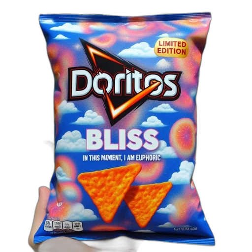 food, vaporwave, photorealistic, 3d render transparent PNG cut-out
