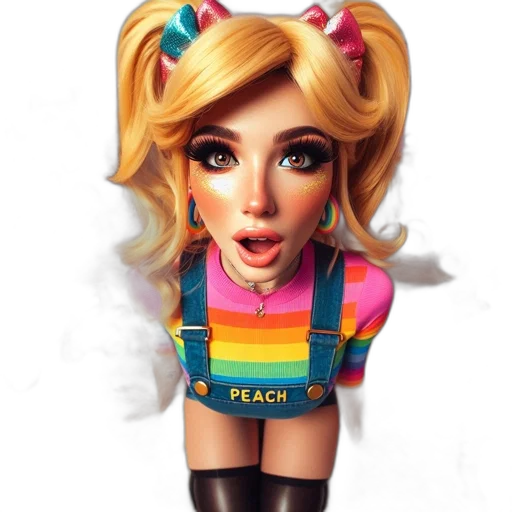 dress, face, concept art, cartoon transparent PNG cut-out