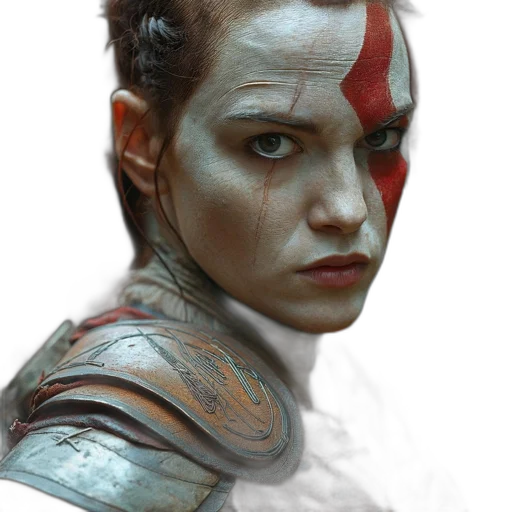 face, photorealistic, fantasy art, concept art transparent PNG cut-out