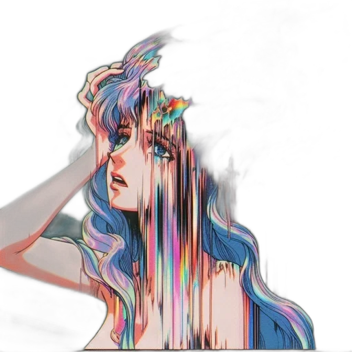 crown, hair, dress, face transparent PNG cut-out