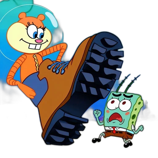 shoes, creature, robot, weapon transparent PNG cut-out